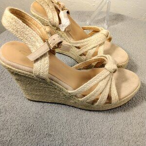ZodyBoer Wedge Sandals Women 10 High Heel Espadrille Platform Sandals Braided